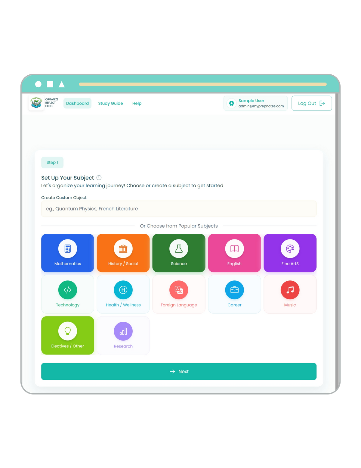 Prip Notes MY PREP NOTES APPLICATION • DIGITAL ACCESS – My Prep Notes