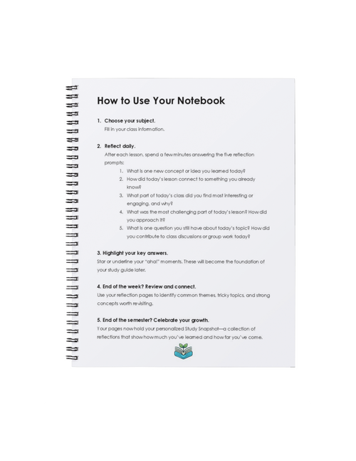 MY PREP NOTES • SPIRAL NOTEBOOK