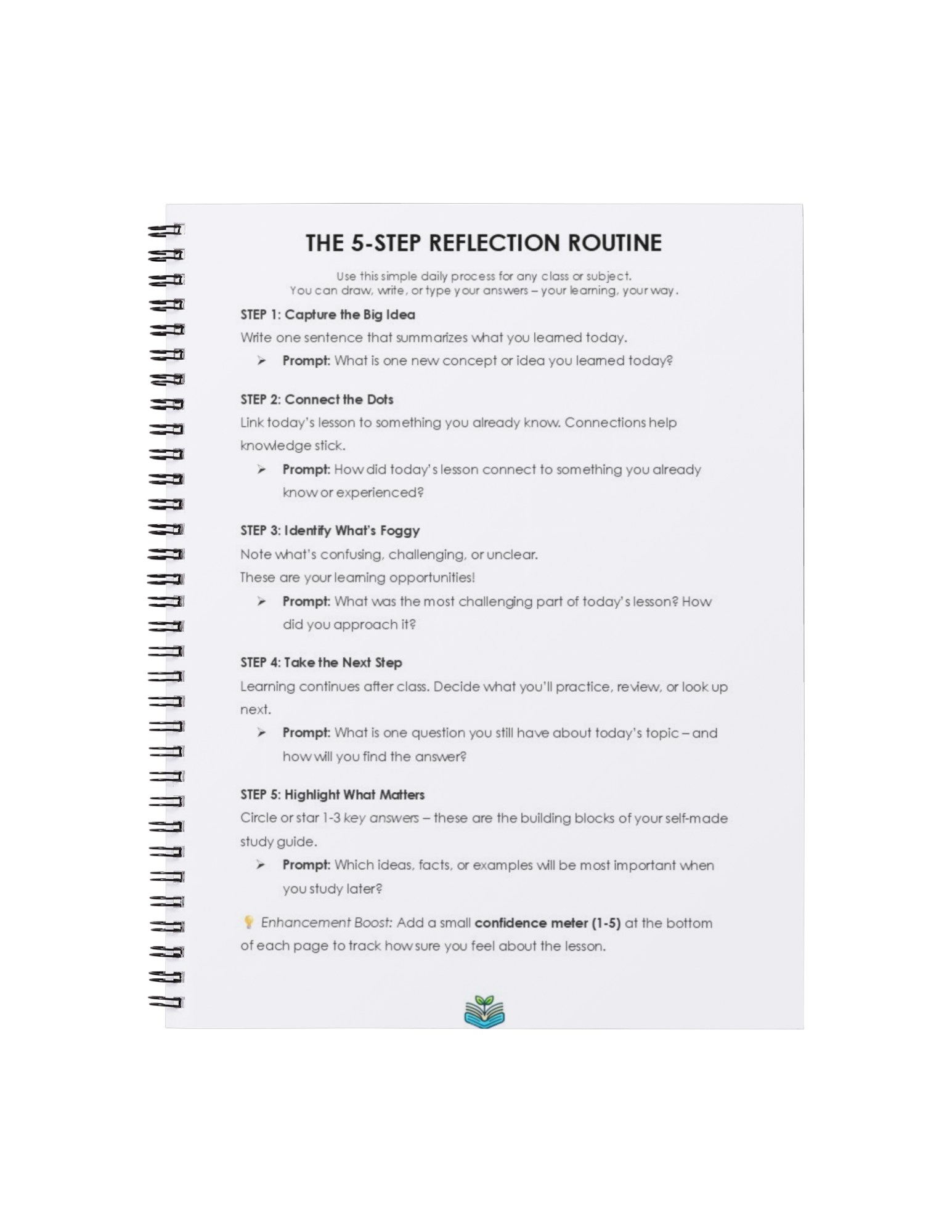 MY PREP NOTES • TOOLKIT