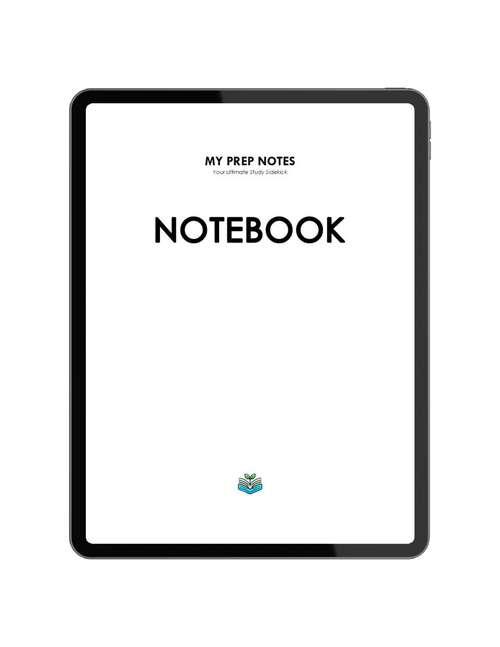 Pa Notebook Notes MY PREP NOTES • DIGITAL NOTEBOOK – My Prep Notes
